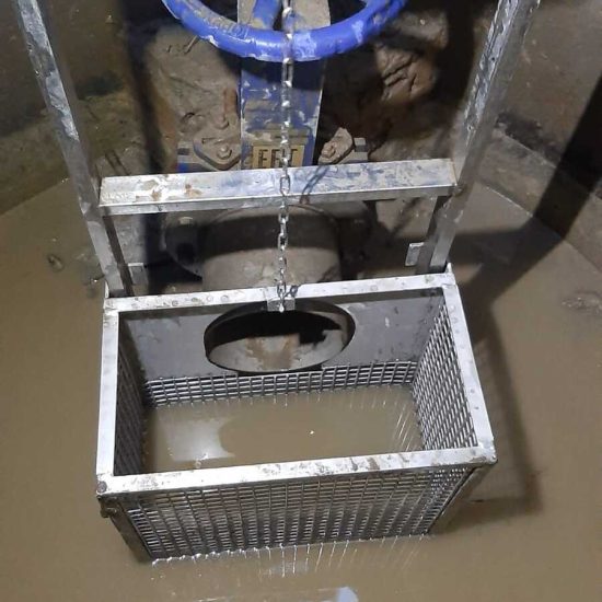 Устранение засоров в КНС ТЦ О’КЕЙ