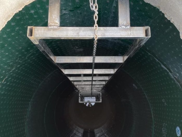 Устранение засоров в КНС ТЦ О’КЕЙ - фото галереи