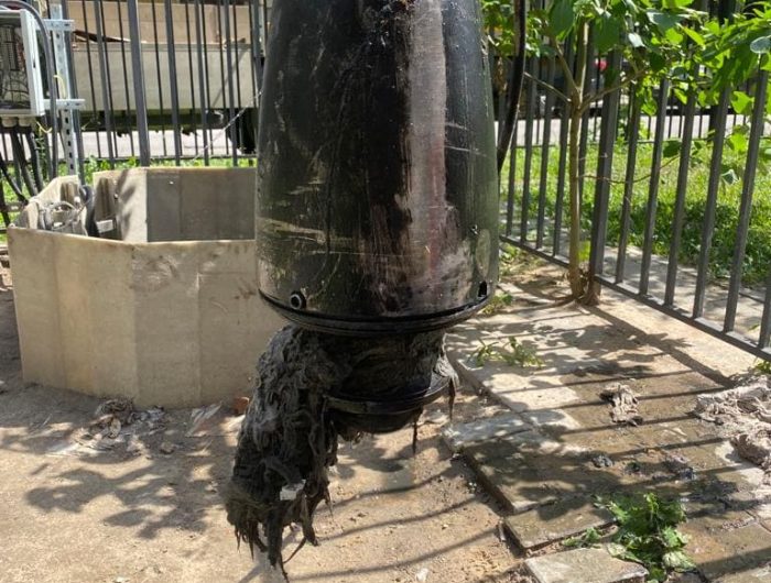 Устранение засоров в КНС ТЦ О’КЕЙ - фото галереи