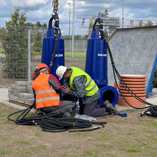 Пусконаладка насосного оборудования на заводе HYUNDAI WIA